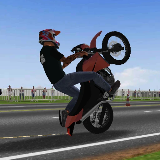 Moto Wheelie 3D مهكرة – موبايل